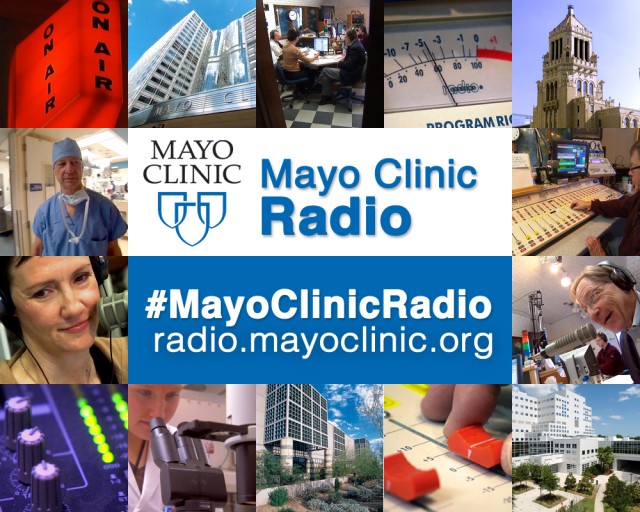 Montage of Mayo Clinic Radio photos