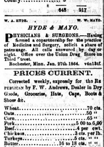 Hyde & Mayo newspaper clipping_Sesquicentennial