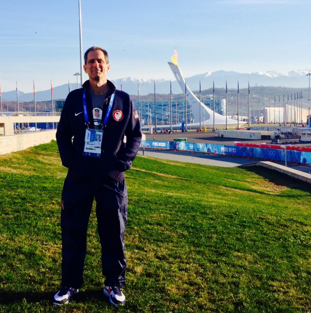 Dr. Michael Stuart at Sochi Olympics