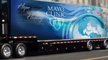 Exhibición móvil por el sesquicentenario de Mayo Clinic