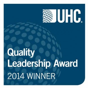 Quality leadership award logo-UHC