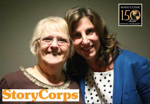 Lois McIntosh with daughter in law Dr. Amy McIntosh on StoryCorps