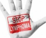 Image of hand with "Stop Lymphoma"