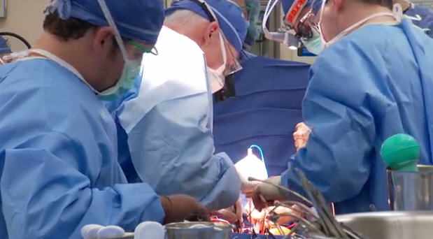 heart transplant surgery with Dr. Daly