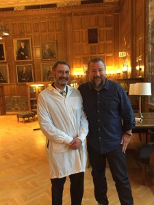 Mayo Clinic cancer researcher Stephen Russell, M.D. Ph.D.  with VICE CEO host Shane Smith