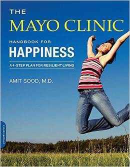 Portada del libro de Mayo Clinic sobre la felicidad