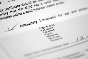 vaccination checklist
