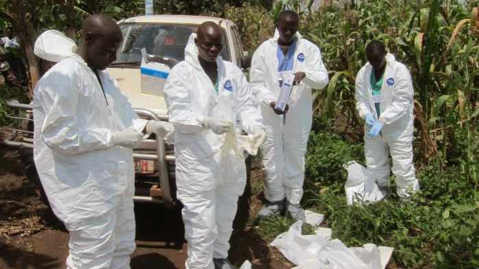 CDC photo of Ugandan Red Cross workers