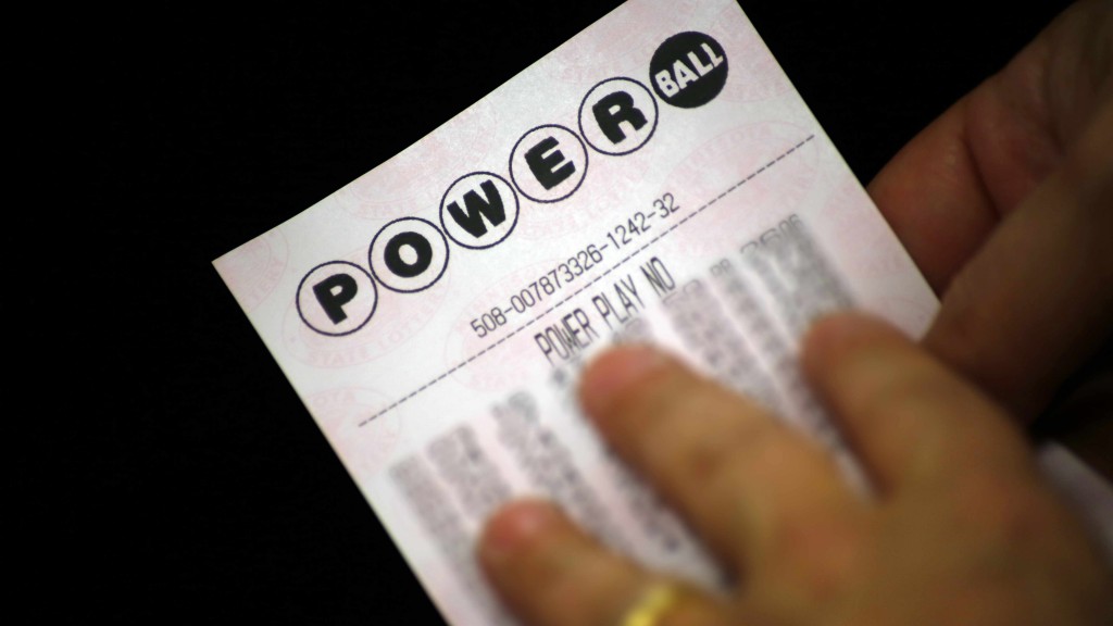 photo of a Powerball ticket 
