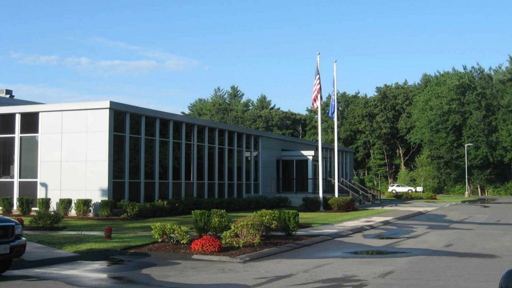 Exterior of Mayo Medical Labs Building in New England