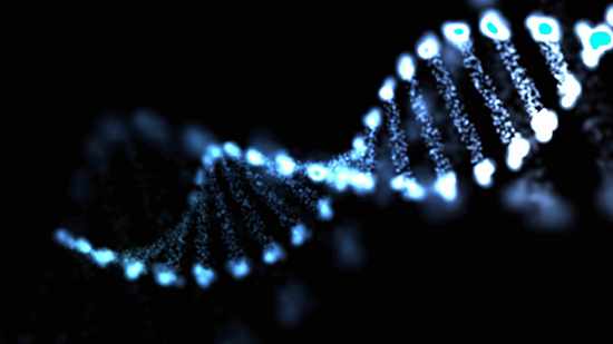 Sinopsis del ADN, molécula futurista, ilustración celular