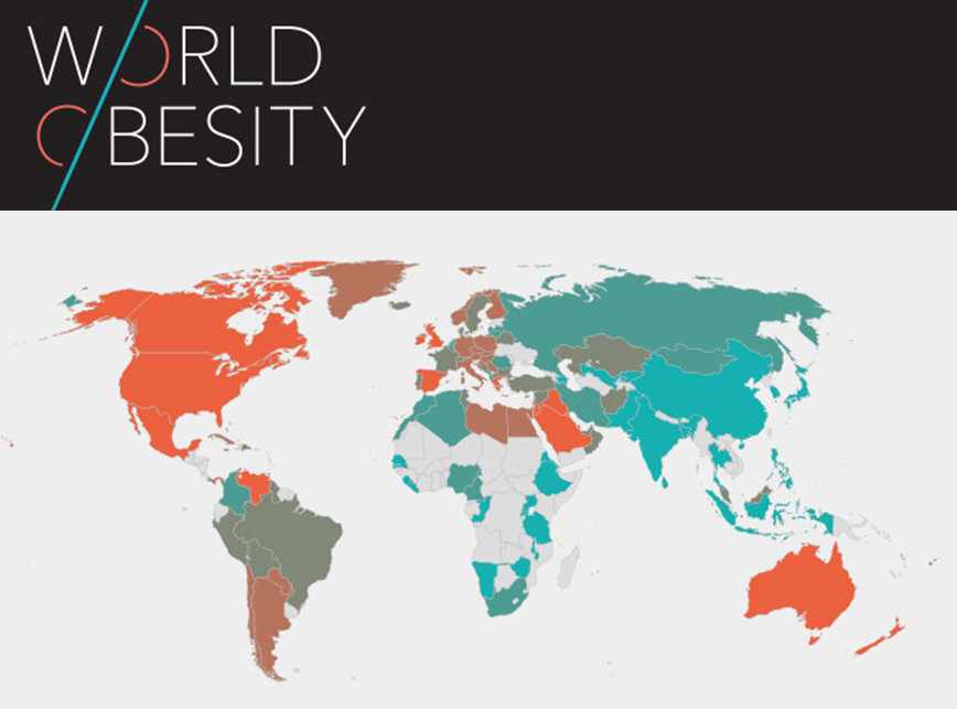 Mapa de la obesidad