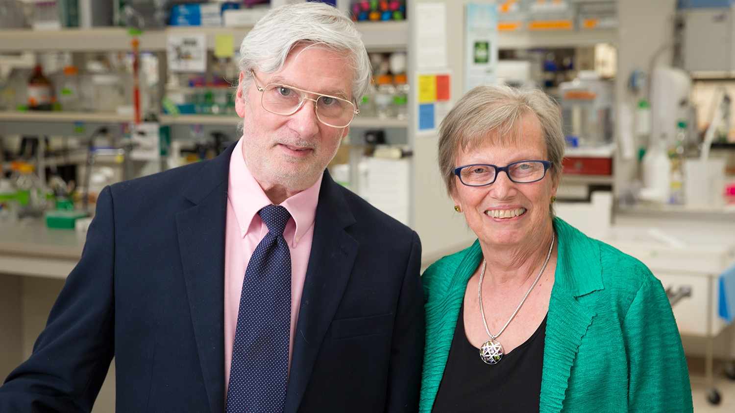 Dr. Peter Cohen (left) and Dr. Sandra Gendler (right)