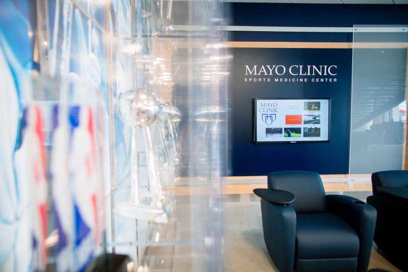 Mayo Clinic Square Sports Medicine lobby
