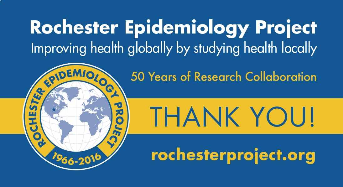 Rochester Epidemiology Project logo