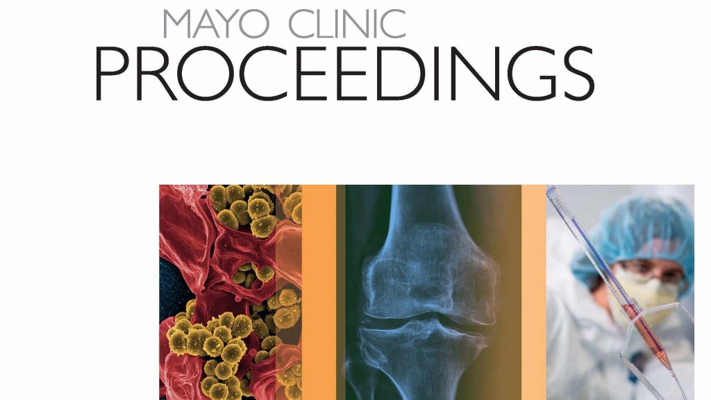 Mayo Clinic Proceedings cover
