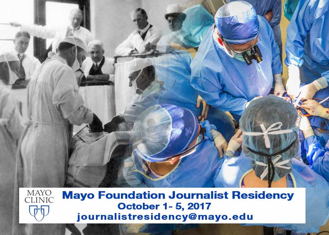 Mayo Foundation Journalist Residency graphic