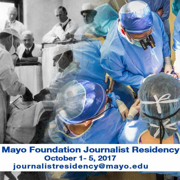 Mayo Foundation Journalist Residency graphic