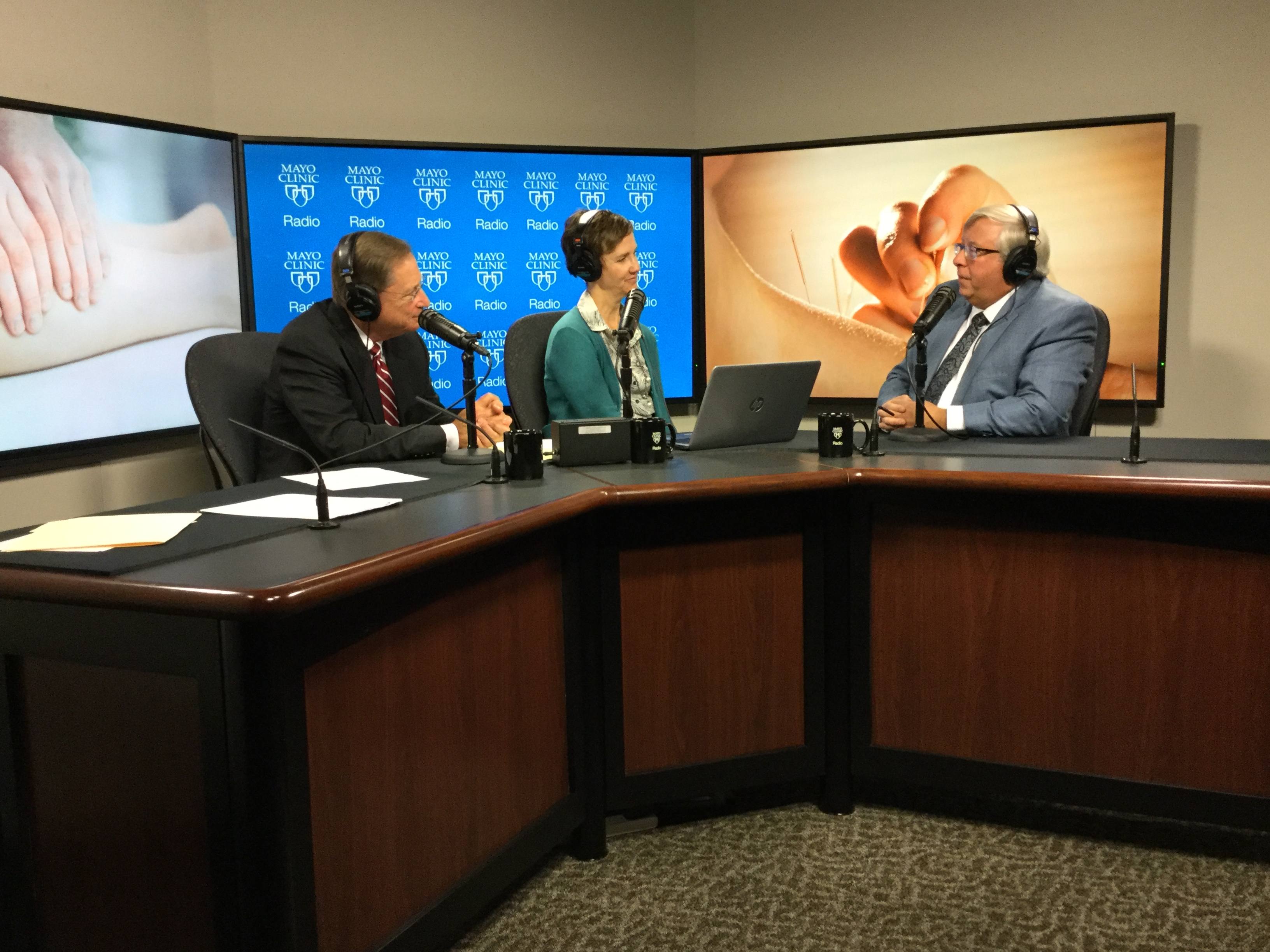 Dr. Brent Bauer being interviewed on Mayo Clinic Radio