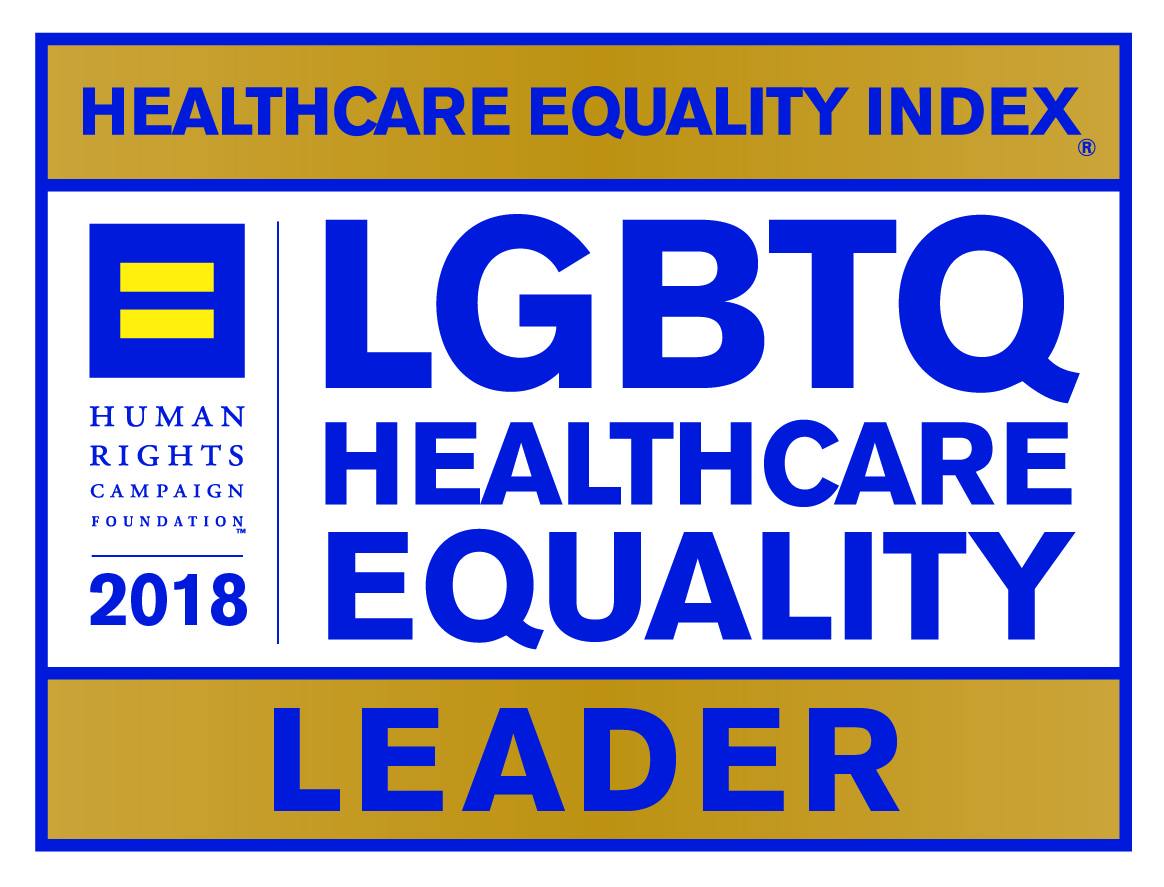 Healthcare Equality Index 2018 Leader logo