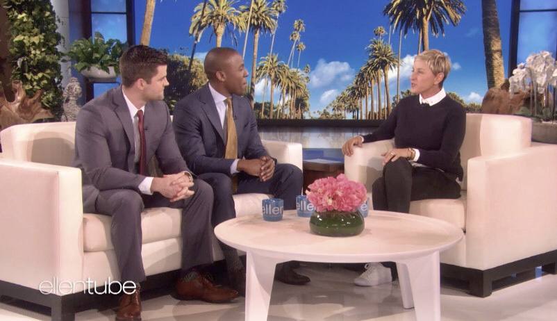 Drs. Francois and Robinson on the Ellen show
