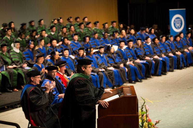 Mayo Clinic School of Medicine and Mayo Clinic Graduate School of Biomedical Sciences commencement