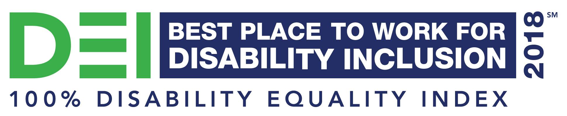 Best Place to Work for Disability Inclusion logo