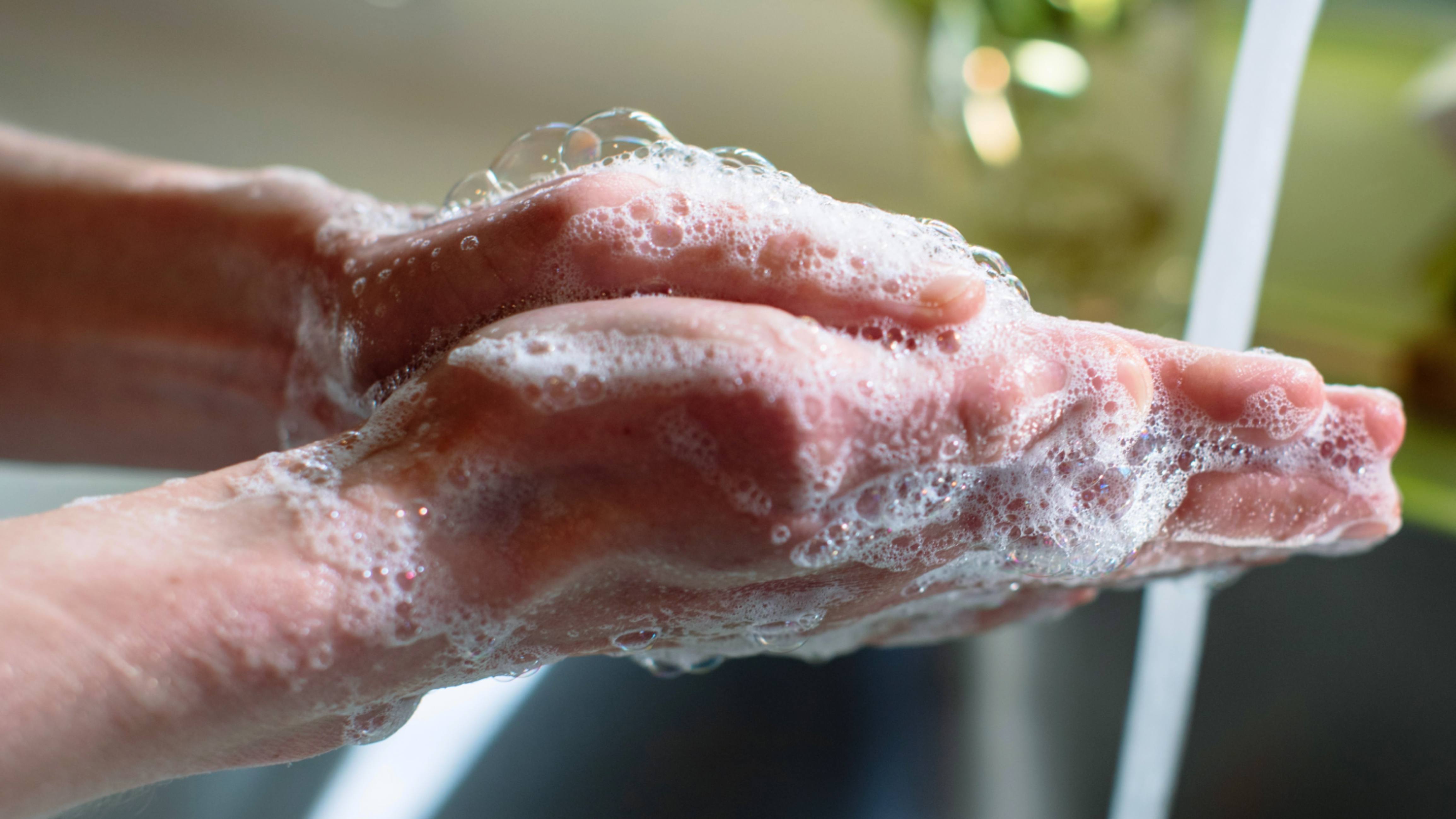DIY 2 Step Hand Scrub  How to get rid of dry hands 