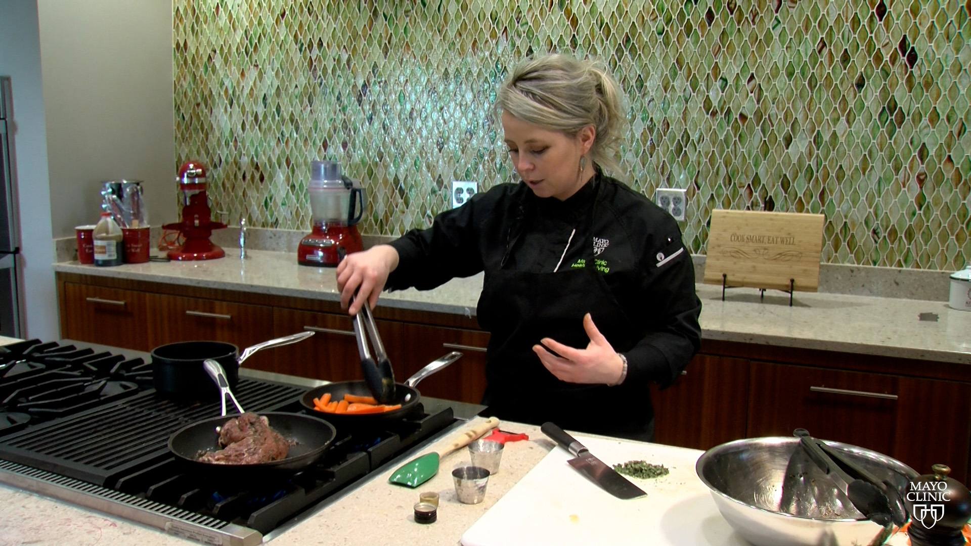 Mayo chef prepares healthy Valentine's Day dinner Mayo Clinic News