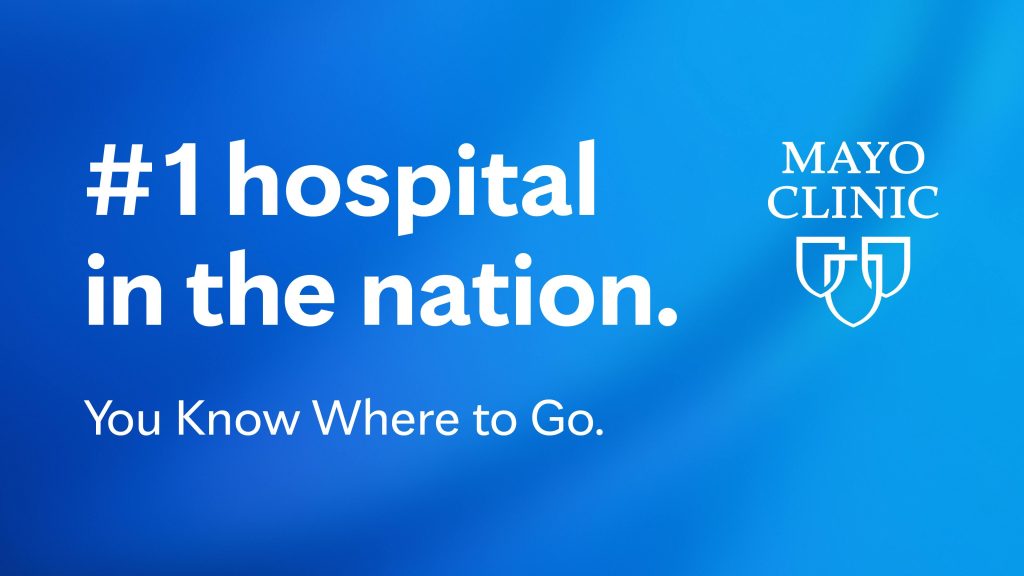 Mayo Clinic ranked No. 1 hospital in nation by U.S. News & World Report