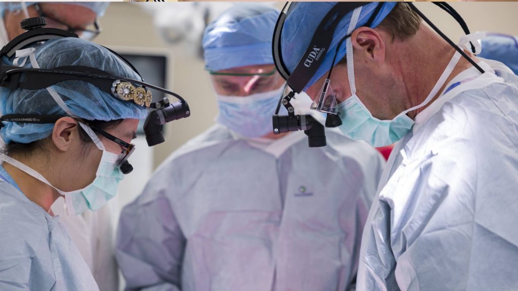 Surgeons at Mayo Clinic in Arizona perform the first total larynx transplant in a patient with cancer as part of a clinical trial.