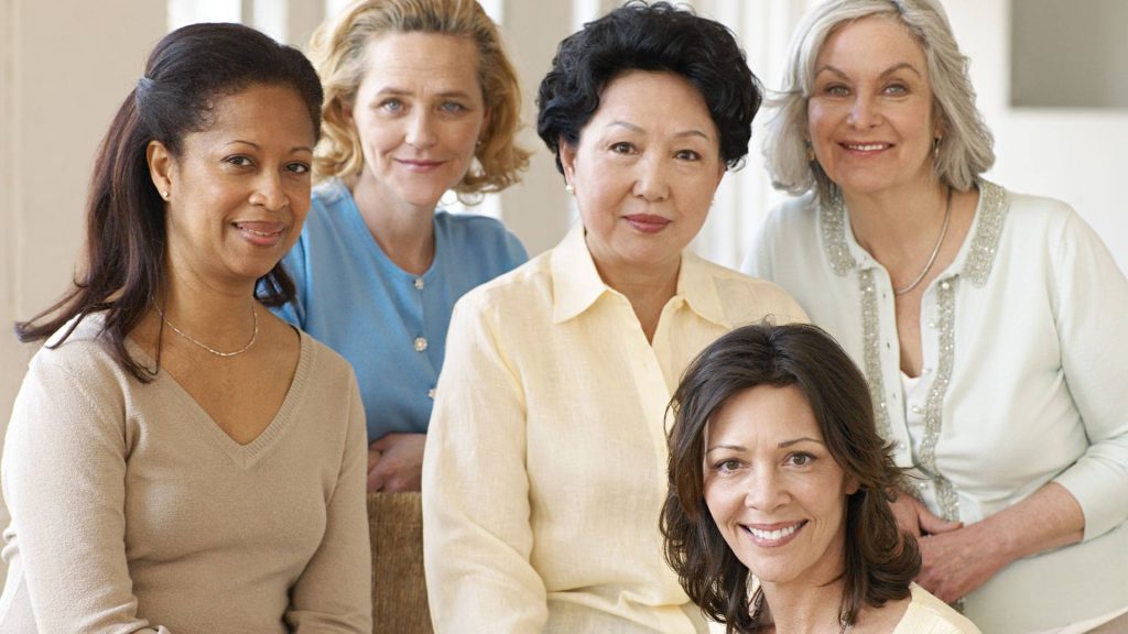 Photo of group of diverse women