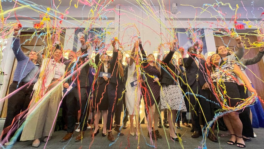 Students at the Mayo Clinic Alix School of Medicine campus in Florida celebrate Match Day 2025