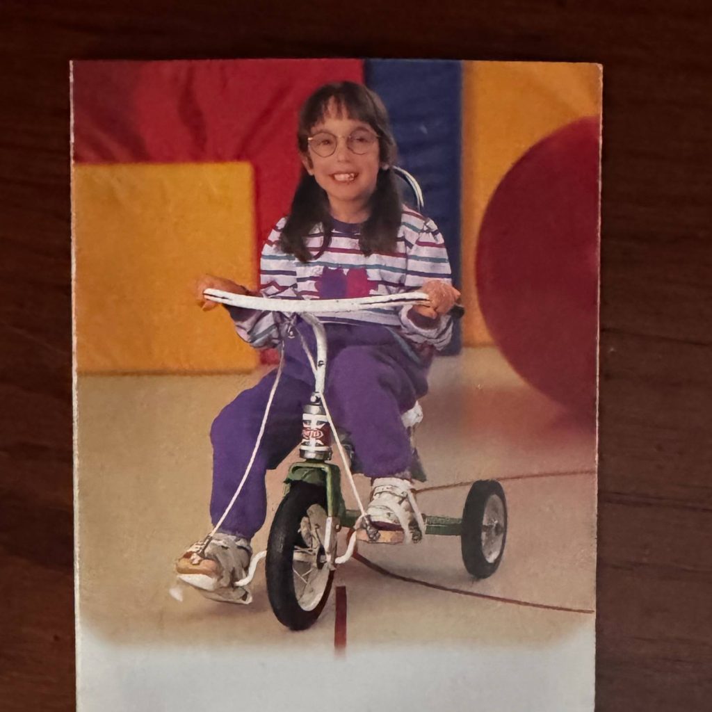 Callie Jones, then 4, was the youngest patient at the time to receive a baclofen pump surgically placed under the skin in front of her abdomen