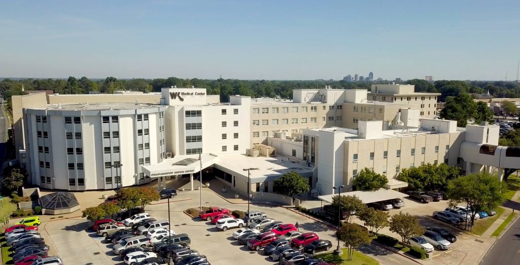 Exterior image of Willis Knighton Health in Louisiana