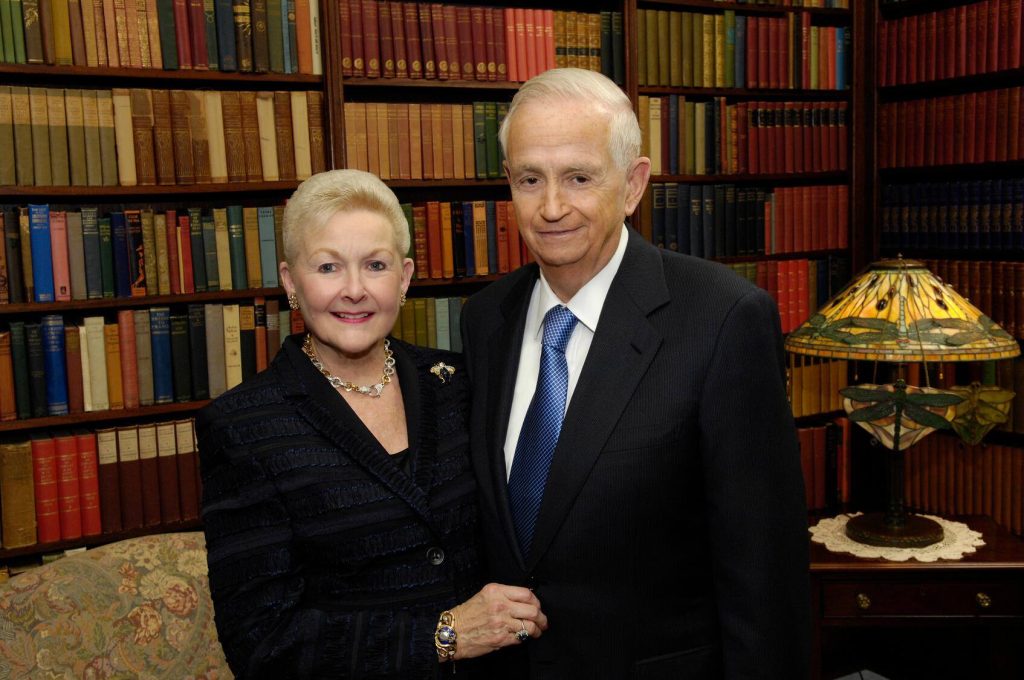Portrait of Bill and Donna Marriott