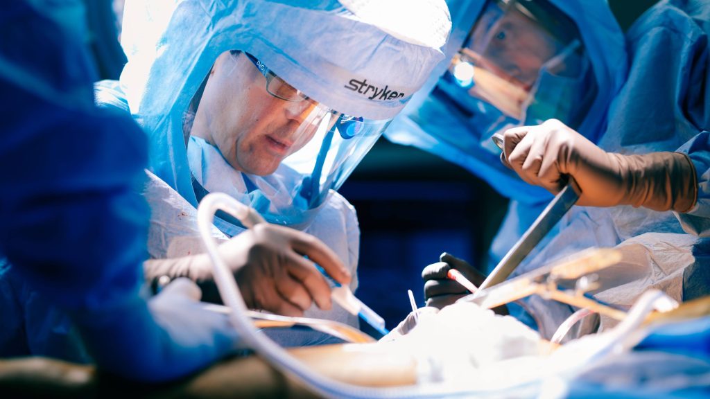 Orthopedic surgery,surgeons performing joint replacement surgery